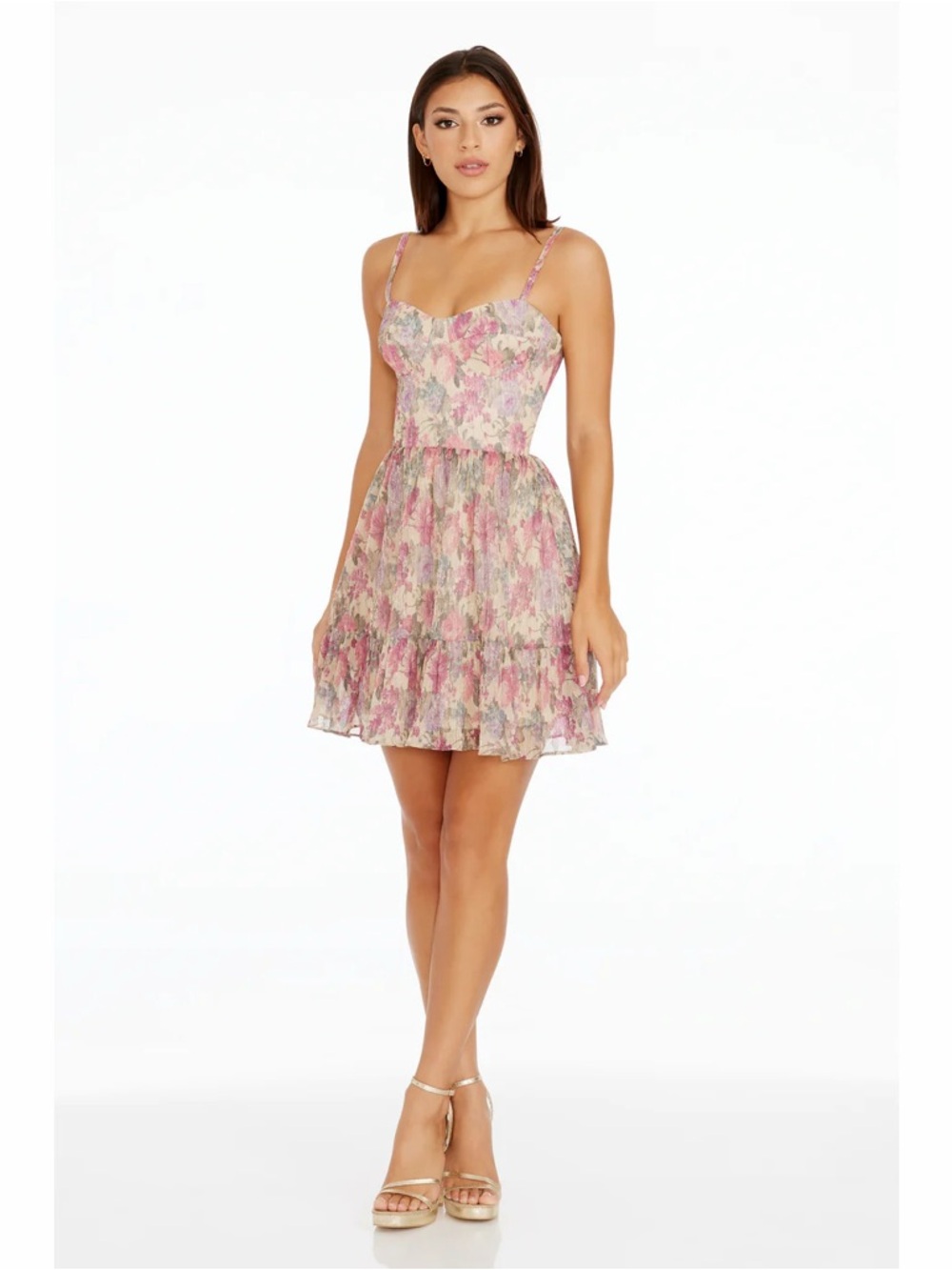 Dress The Population Marlow Mini Dress - Picture 2 of 10
